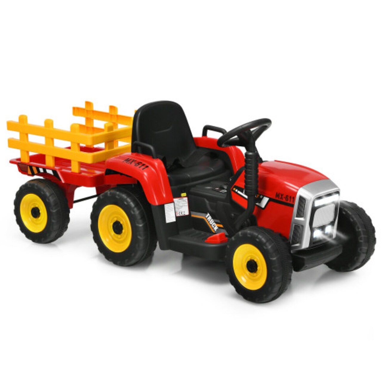 Kids 12v ride on sale on tractor